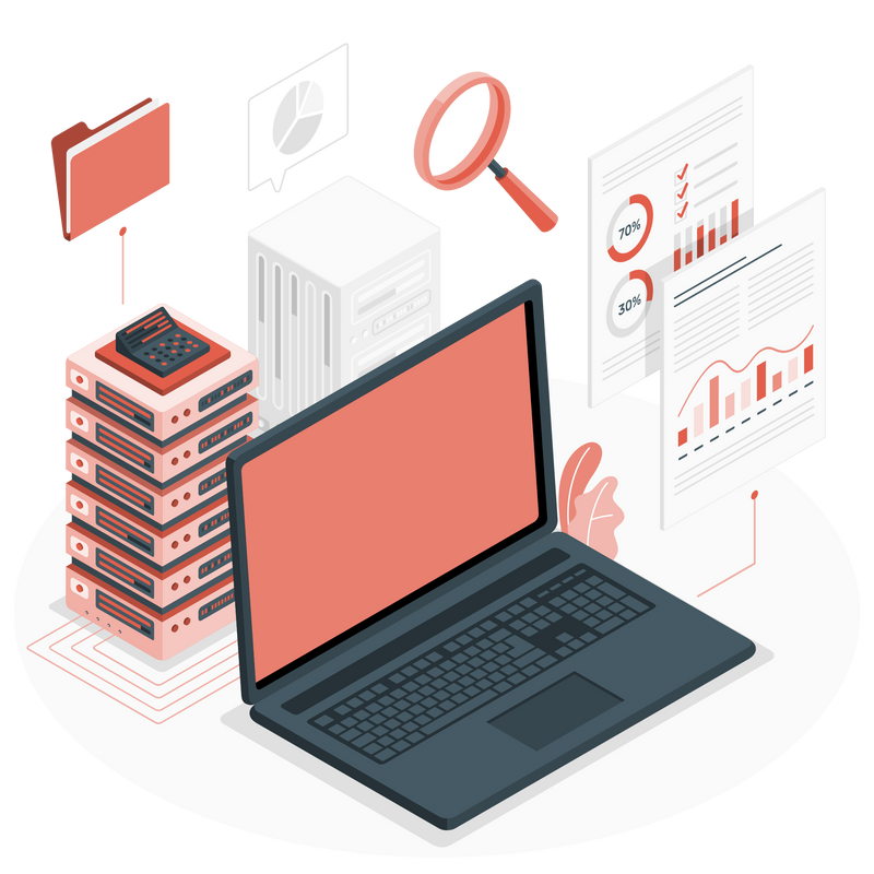 Biorepositories can be used for health research without directly involving patients (Illustration by Storyset)